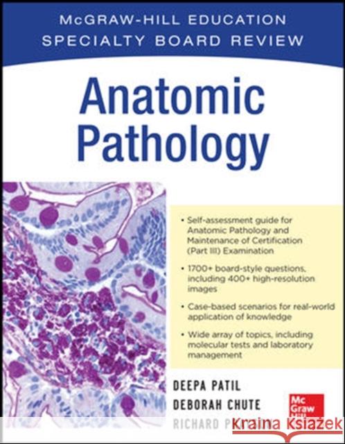 McGraw-Hill Specialty Board Review Anatomic Pathology Deepa Patil 9780071795029 MCGRAW-HILL PROFESSIONAL