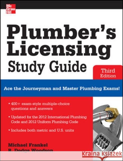 Plumber's Licensing Frankel, Michael 9780071798075