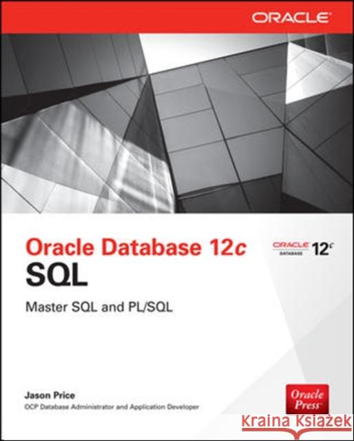 Oracle Database 12c SQL Jason Price 9780071799355
