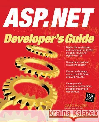 ASP.NET Developer's Guide Greg Buzcek 9780072192889 McGraw-Hill Education - Europe