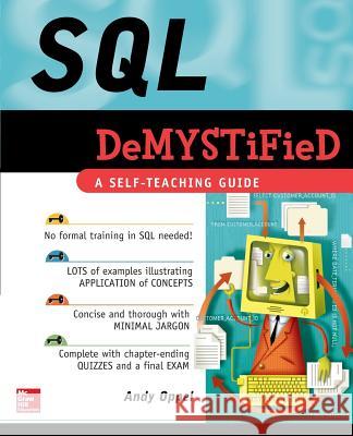 SQL Demystified Andy Oppel 9780072262247 0