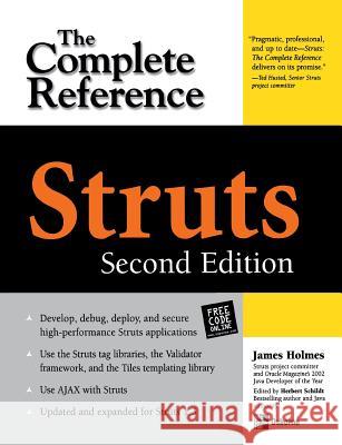 Struts: The Complete Reference, 2nd Edition Holmes, James 9780072263862