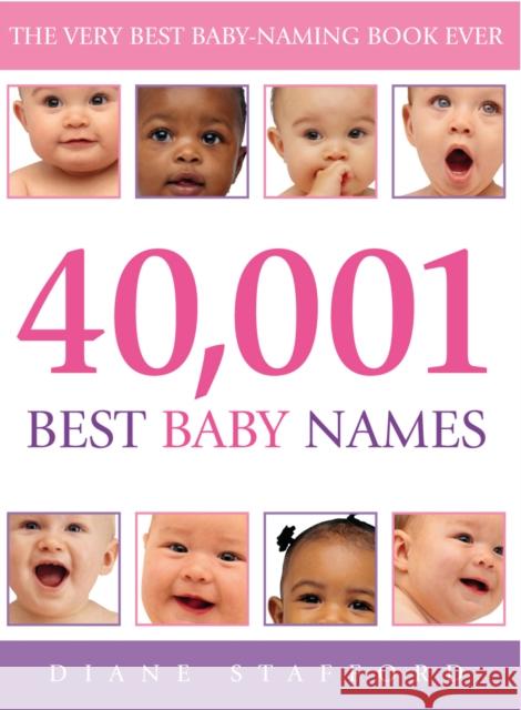 40, 001 Best Baby Names Dianne Stafford 9780091900007 0