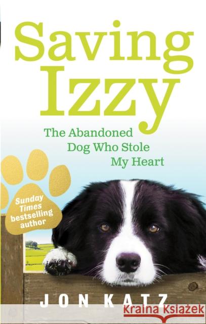 Saving Izzy : The Abandoned Dog Who Stole My Heart Jon Katz 9780091932268 EBURY PRESS