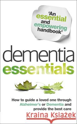 Dementia Essentials Jan Hall 9780091948160 0