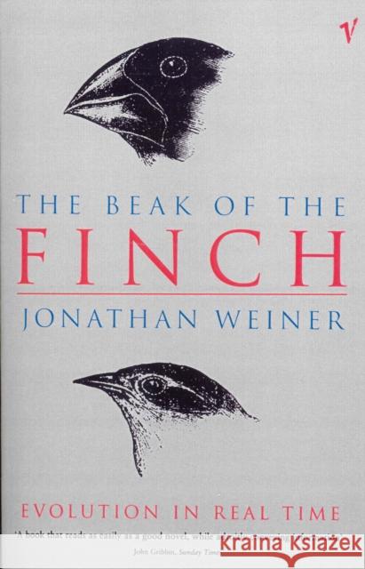 The Beak Of The Finch Weiner, Jonathan 9780099468714