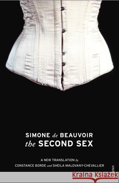The Second Sex Simone De Beauvoir 9780099499381