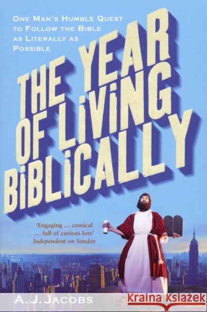 The Year of Living Biblically A. J. Jacobs 9780099509790 Cornerstone