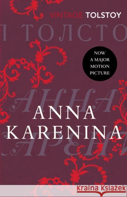 Anna Karenina Leo Tolstoy 9780099540663 Vintage Publishing