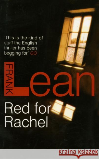 Red For Rachel Frank Lean 9780099594826