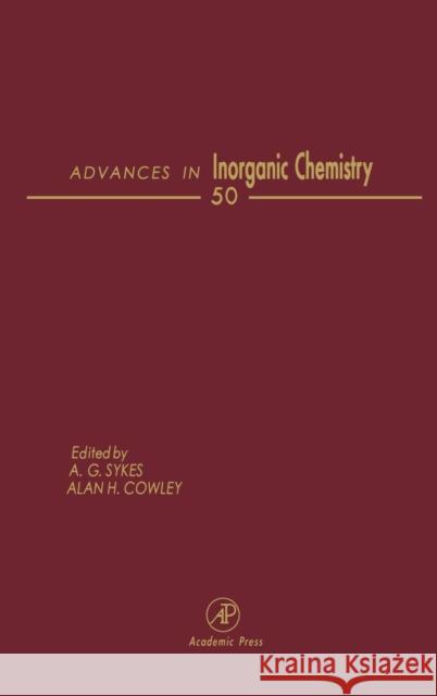 Main Chemistry Group: Volume 50 Sykes, Ag 9780120236503 Academic Press