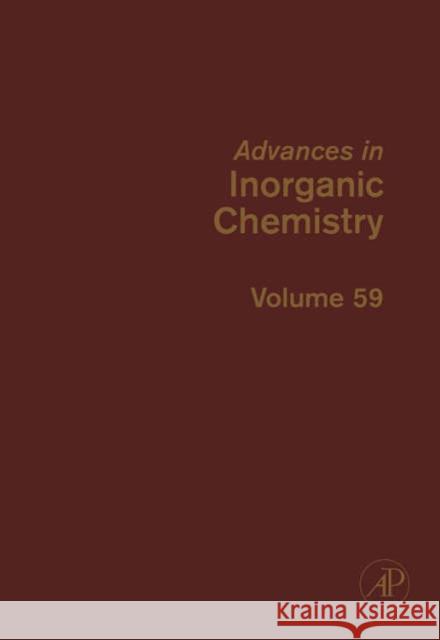 Advances in Inorganic Chemistry: Template Effects and Molecular Organization Volume 59 Van Eldik, Rudi 9780120236596 Academic Press