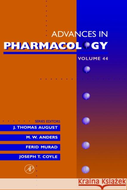 Advances in Pharmacology: Volume 44 August, J. Thomas 9780120329458 Academic Press