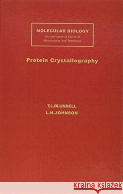 Protein Crystallography  9780121083502 Academic Press Inc