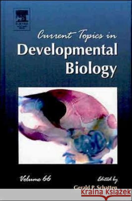 Current Topics in Developmental Biology Gerald Schatten Gerald P. Schatten 9780121531669 
