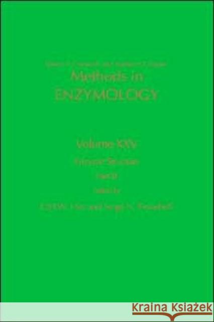 Enzyme Structure, Part B: Volume 25 Kaplan, Nathan P. 9780121818883 Academic Press