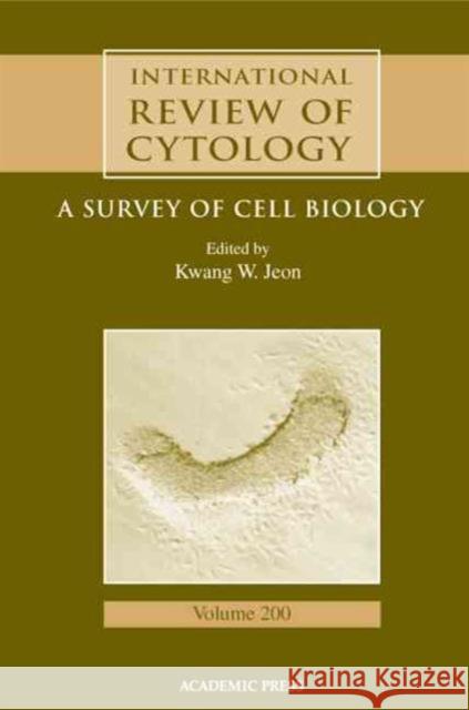 International Review of Cytology: Volume 200 Jeon, Kwang W. 9780123646040