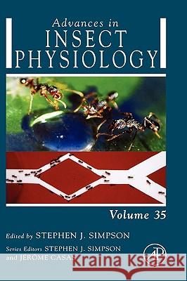 Advances in Insect Physiology  9780123743299 ELSEVIER SCIENCE & TECHNOLOGY