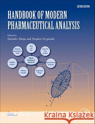 Handbook of Modern Pharmaceutical Analysis: Volume 10 Ahuja, Satinder 9780123756800