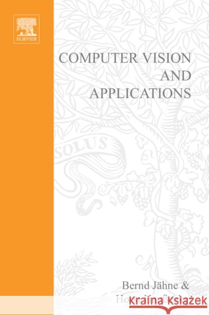 computer vision and applications: a guide for students and practitioners, concise edition  Jahne, Bernd 9780123797773 Academic Press