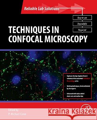 Techniques in Confocal Microscopy Conn, P. Michael 9780123846587