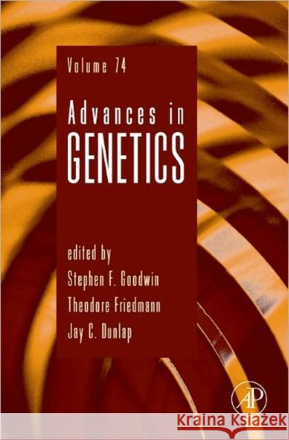 Advances in Genetics: Volume 76 Friedmann, Theodore 9780123864819