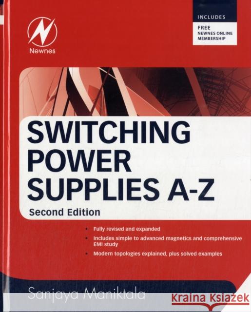 Switching Power Supplies a - Z Maniktala, Sanjaya 9780123865335