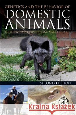 Genetics and the Behavior of Domestic Animals Temple Grandin 9780123945860 0