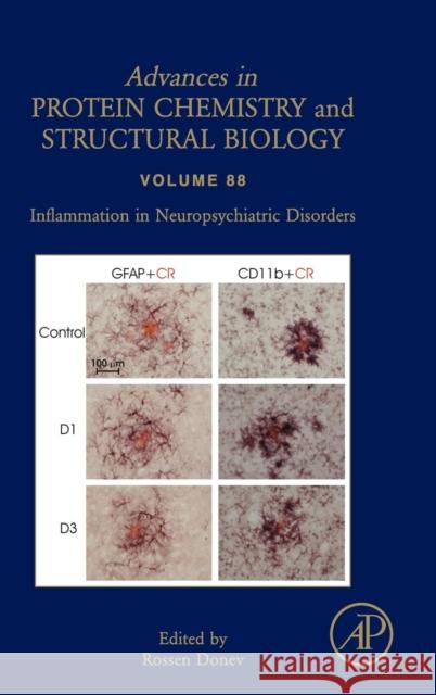 Inflammation in Neuropsychiatric Disorders: Volume 88 Donev, Rossen 9780123983145