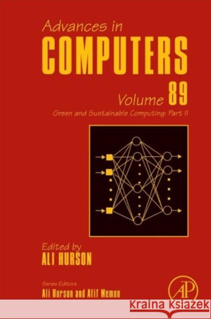 Advances in Computers: Volume 89 Memon, Atif 9780124080942 0