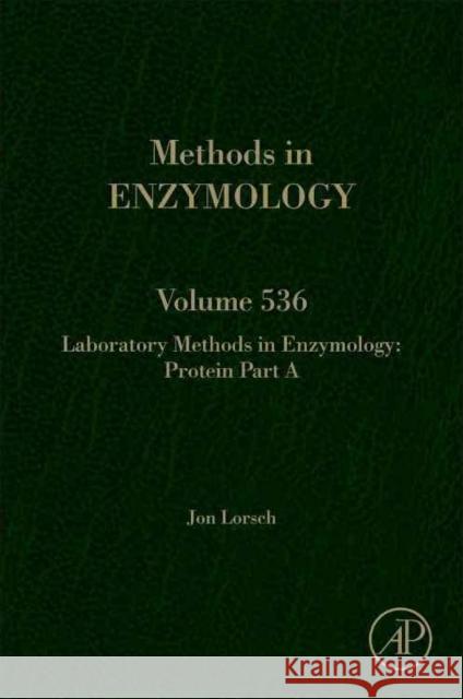 Laboratory Methods in Enzymology: Protein Part a: Volume 536 Lorsch, Jon 9780124200708