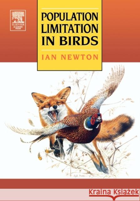 Population Limitation in Birds Ian Newton Keith Brockie 9780125173667 