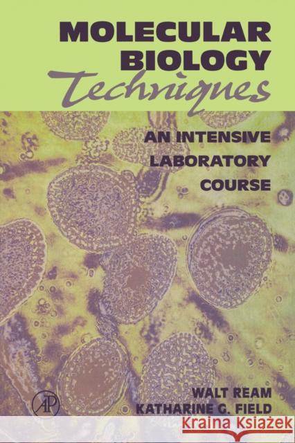 Molecular Biology Techniques: An Intensive Laboratory Course Ream, Walt 9780125839907 Academic Press