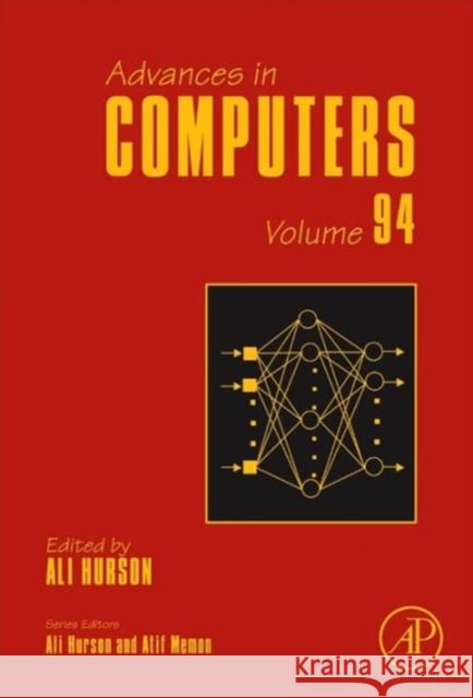 Advances in Computers: Volume 94 Namasudra, Suyel 9780128001615