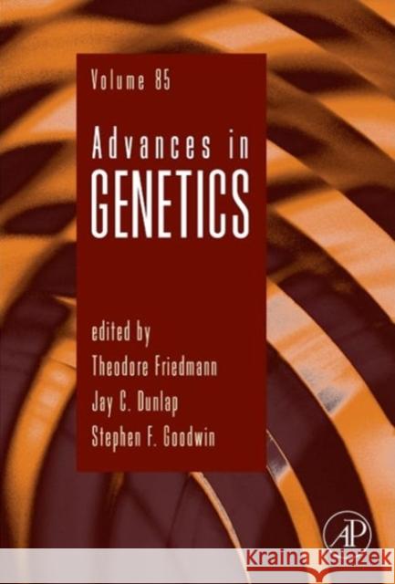 Advances in Genetics: Volume 85 Friedmann, Theodore 9780128002711