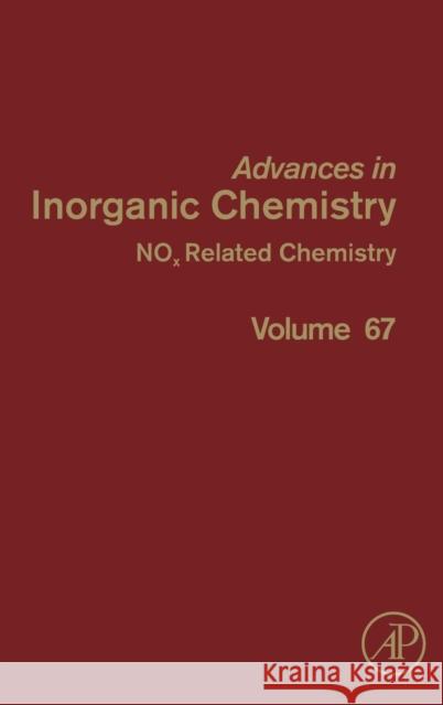 Nox Related Chemistry: Volume 67 Van Eldik, Rudi 9780128017357