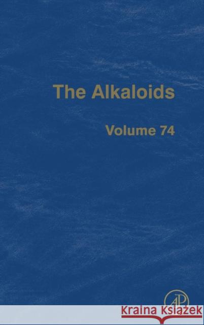 The Alkaloids: Volume 74 Knolker, Hans-Joachim 9780128021583