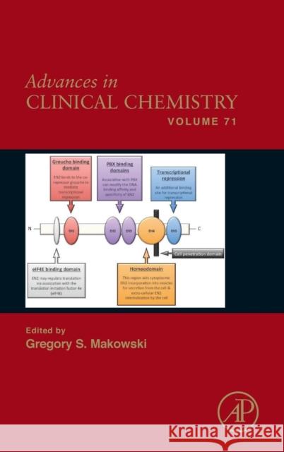 Advances in Clinical Chemistry: Volume 71 Makowski, Gregory S. 9780128022566