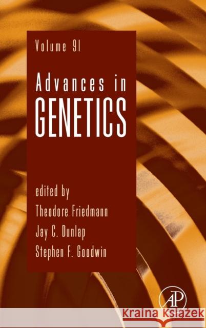 Advances in Genetics: Volume 91 Friedmann, Theodore 9780128029213