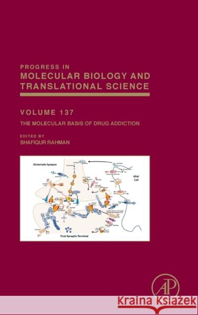 The Molecular Basis of Drug Addiction: Volume 137 Rahman, Shafiqur 9780128037867 Elsevier Science