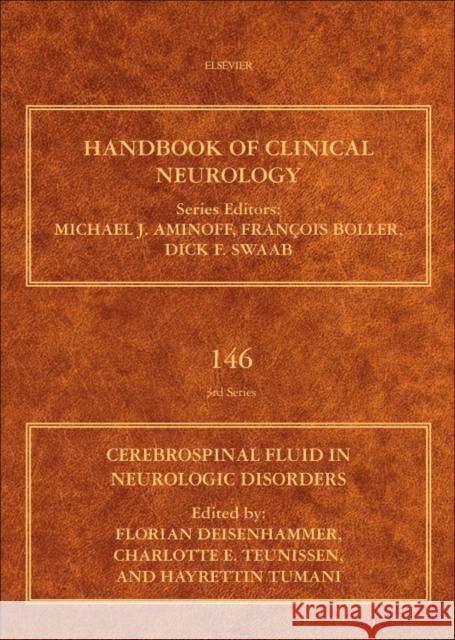 Cerebrospinal Fluid in Neurologic Disorders: Volume 146 Deisenhammer, Florian 9780128042793 Elsevier