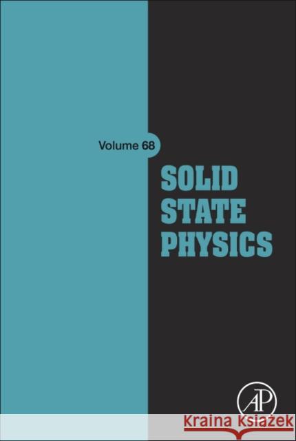 Solid State Physics: Volume 68 Stamps, Robert L. 9780128119914