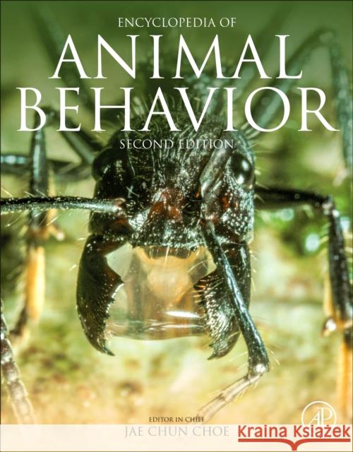 Encyclopedia of Animal Behavior  9780128132517 