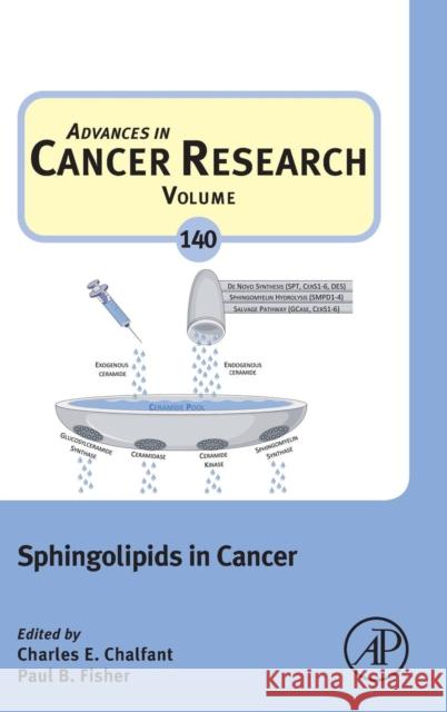 Sphingolipids in Cancer: Volume 140 Chalfant, Charles E. 9780128142233 Academic Press