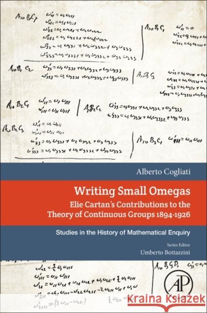 Writing Small Omegas Cogliati, Alberto 9780128142448 