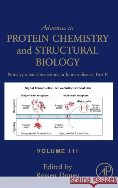 Protein-Protein Interactions in Human Disease, Part B: Volume 111 Donev, Rossen 9780128143421 Academic Press