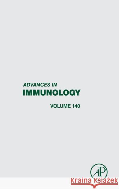 Advances in Immunology: Volume 140 Alt, Frederick 9780128151860
