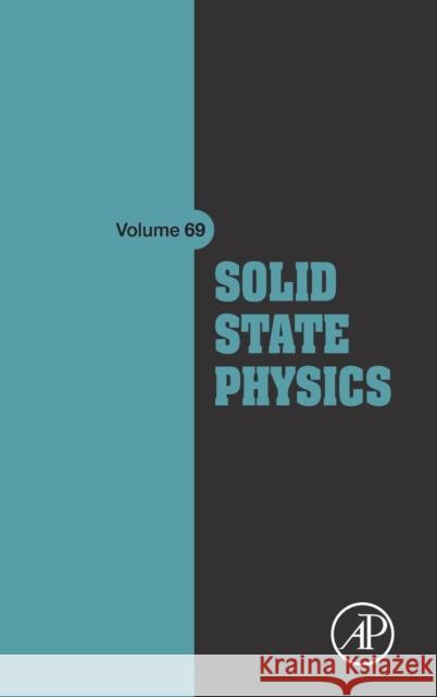 Solid State Physics: Volume 69 Stamps, Robert L. 9780128152423 Academic Press