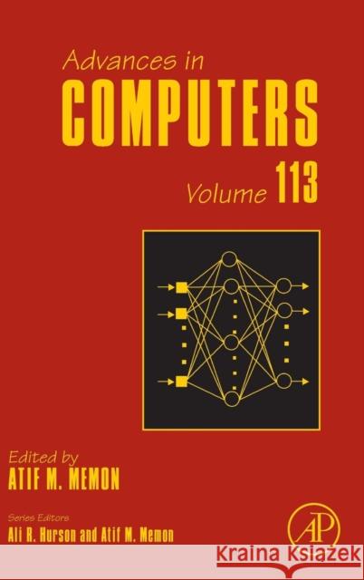 Advances in Computers: Volume 113 Memon, Atif 9780128160701