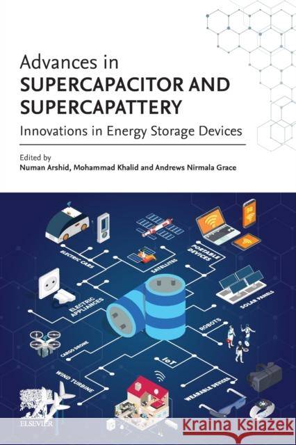 Advances in Supercapacitor and Supercapattery: Innovations in Energy Storage Devices Khalid, Mohammad 9780128198971